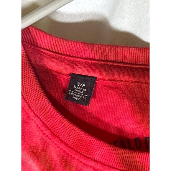 Buffalo David Bitton Mens Red Tie-Dye Short Sleeve T-Shirt, Size S, NWT - Picture 4 of 5